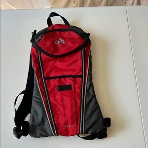 EMS Red and Black Sling Backpack